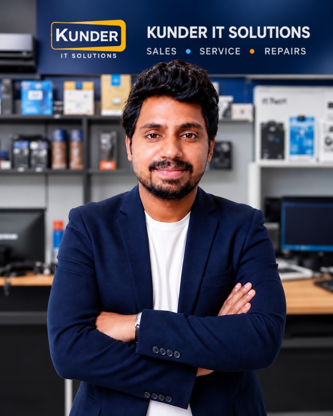 Sachin Kunder, founder of Kunder IT Solutions in Mulund